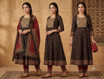 Vérale Royal Suit Set — Luxury Ethnic Wear for Women